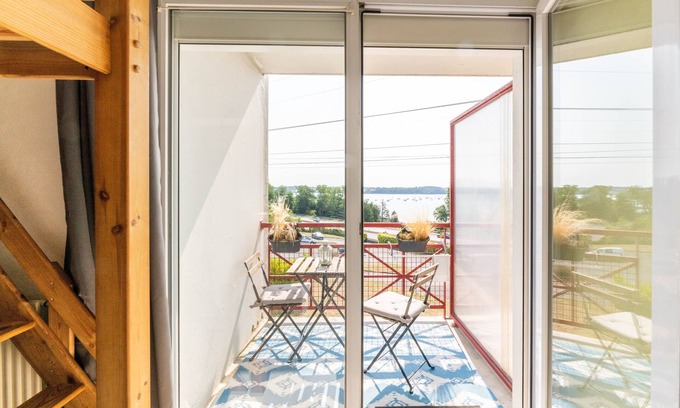 La Richardais Apartment | L'Effet Mer - Studio Apartment, Sleeps 4