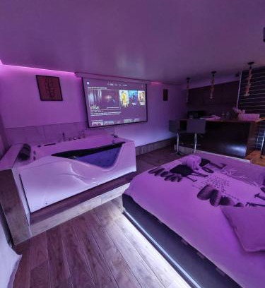 Grandfontaine Apartment | L'escale du Donon - Chambre Blanche