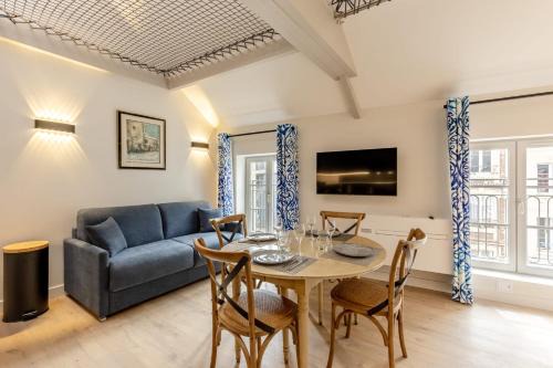 Honfleur Apartment | L'Escale du Vieux Port - 2nd floor - Honfleur Center 4 P - Airco
