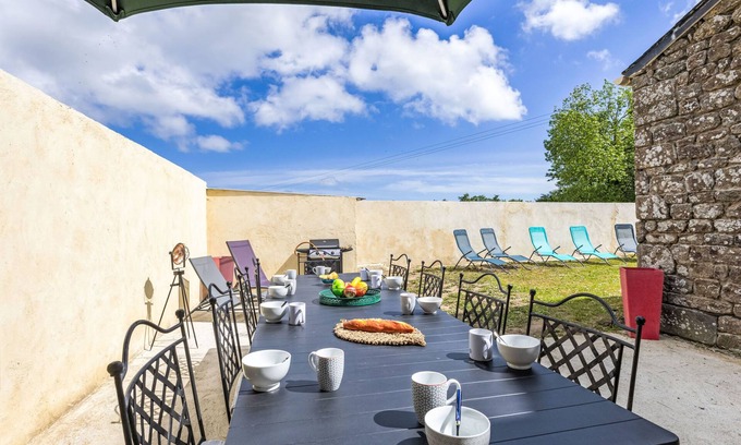 Saint-Meloir-des-Ondes House | L'escale bretonne by Interhome