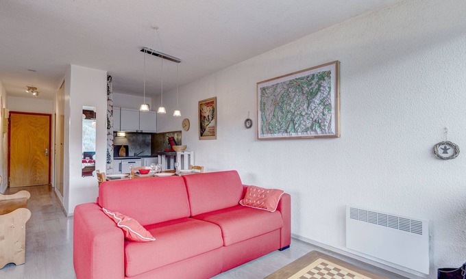 Saint-Nicolas-la-Chapelle Apartment | L'Eterlou - appartement 4 personnes avec balcon vue Mont Blanc