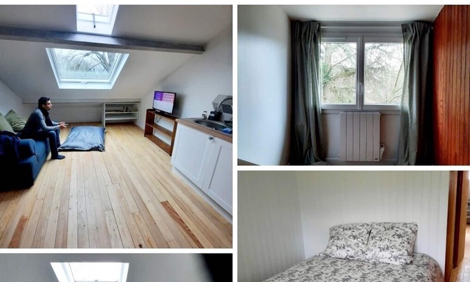 Crosne Apartment | L'ILE DES PREVOTS - AQUARELLE 2 bedroom apartment with spa bath ..