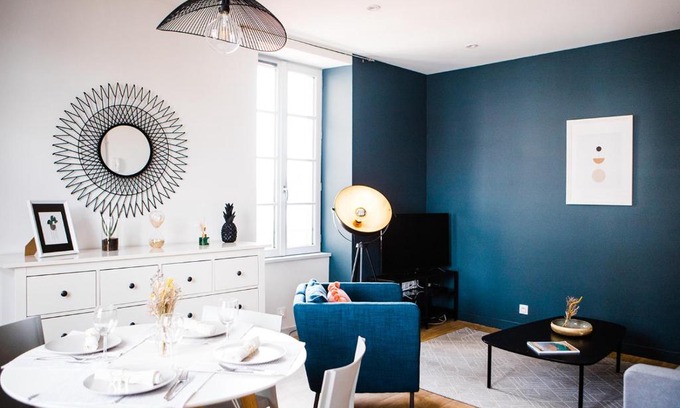 Fontenay-le-Comte Apartment | L'intemporel/T2 lumineux rénové et équipé/centre ville