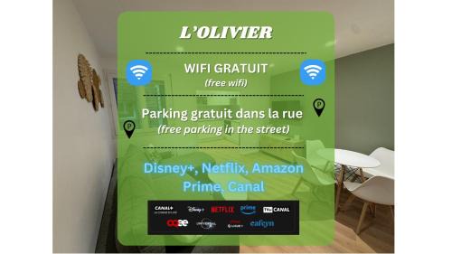 Abbeville Apartment | L'Olivier RDC