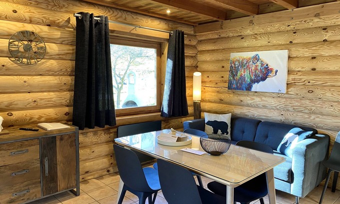 La Bresse Ski Chalet | L'OURS BLANC Chalet en rondins