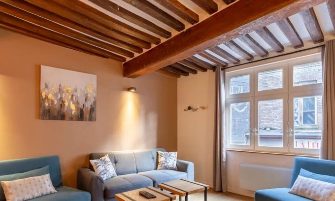 Honfleur Apartment | La Cachette de Lucie | Heart of Honfleur | 100m from the Port | 2 Guests