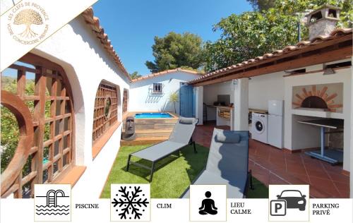 Roquefort-la-Bedoule Apartment | La Caravelle - À 5 min de Cassis