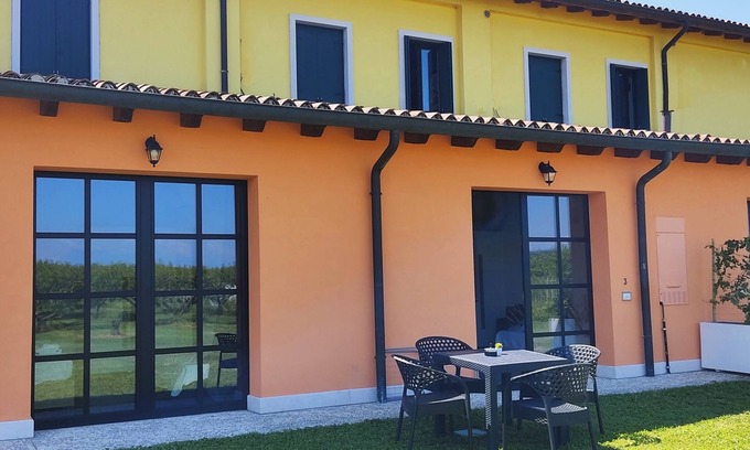 Colà Di Lazise House | La Crosona 3 Independent apartment in the countryside