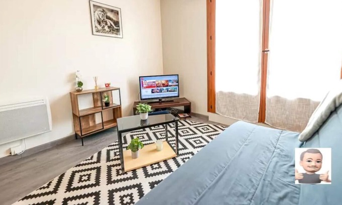 Dufau-Tourasse Apartment | La Dolce Vita Studio Cosy Avec Balcon Wifi Fibre