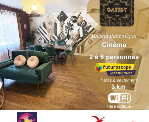 Jaunay-Clan Apartment | La La Land - Gîte thème cinéma 5 min Futuroscope