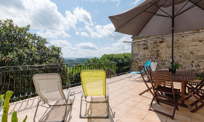 Chassiers House | La Magnanerie - Appt avec grande terrasse