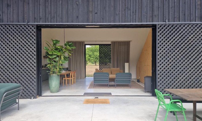 Onesse-et-Laharie Villa | La Maison dans l'Airial, maison d'architecte en pleine nature, PISCINE