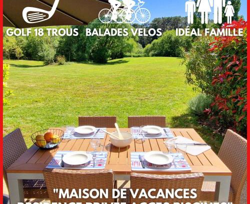 Bourgenay House | "LA MAISON DU BOCAGE" Maison 6 personnes, accès piscines gratuit, résidence privée au coeur d'un golf