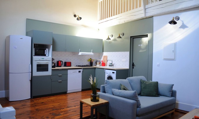 Saint-Marcel-sur-Aude Apartment | La Marceline 1 - Apartment between the sea and the Canal du Midi