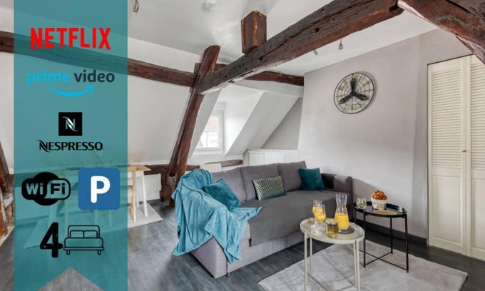 Dreux Apartment | La Nuit du Drouais - T2 en plein cœur de Ville !