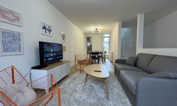 Bollee House | La Pépinière - 7 pers - Mancelle - Rêve au Mans