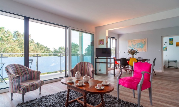 Saint-Philibert Apartment | La perle de Men Er Beleg - Appt vue mer de 167m²