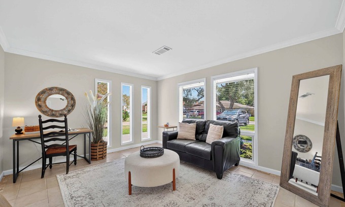 La Porte House | La Porte, TX: 4BR Home, Office, Grill & Yard