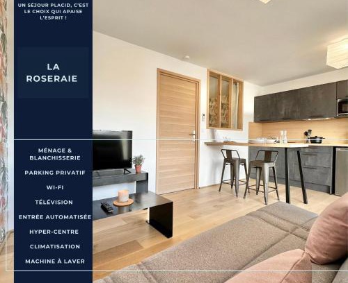 Mont-de-Marsan Apartment | La Roseraie - Hyper Centre - Parking Privatif