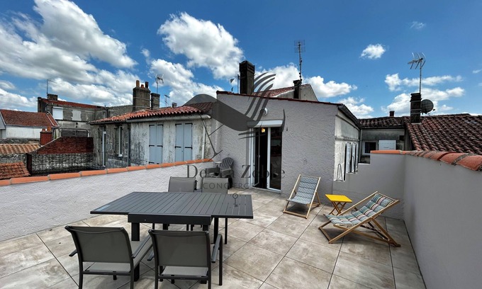 Rochefort Apartment | La Salamandre - Located in the heart of the city near the thermal baths