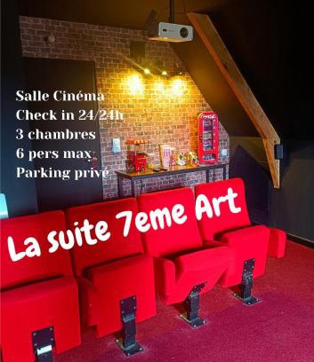 Orthez Apartment | La suite du 7eme Art - 6 personnes - Havre Cosy