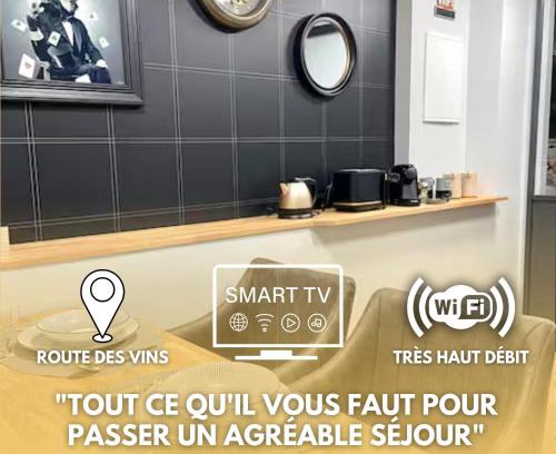 Kintzheim Apartment | ✧ La Suite ✧ studio de charme route des vins