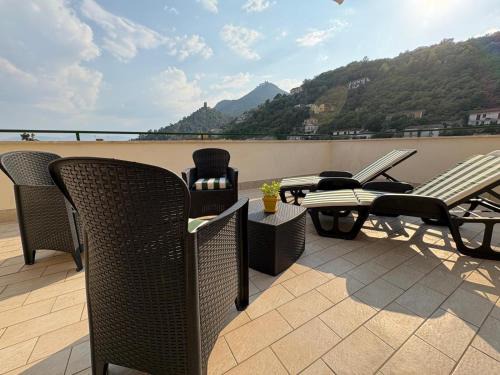 Cassino House | La terrazza sull'Abbazia