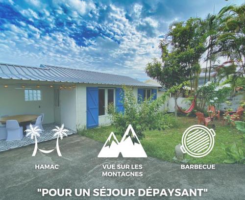 Saint-Philippe House | La Tit'Kaz Bégonia (Vue montagne)