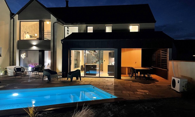 La Richardais House | La Villa Douce 5* architect house near dinard