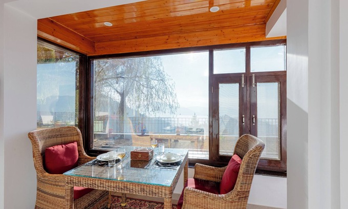 Theog Apartment | Lafu House Hearth Cabana Hill views