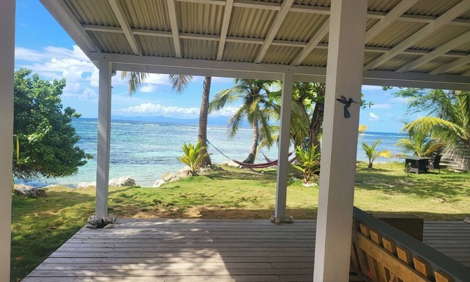 Grand-Bourg House | Lagoon Effect : Charming Créole Kaz on the beach