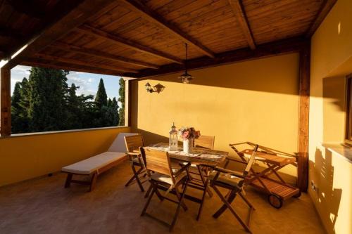 Lajatico Apartment | Lajatico Rentals - Terrazza sul Tramonto del Silenzio