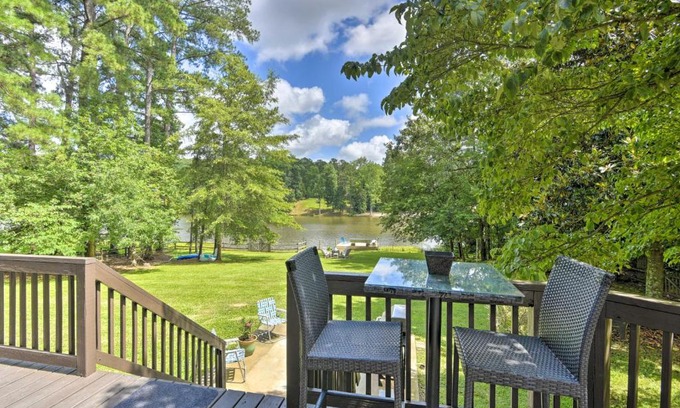 Sanford House | Lake and Golf Retreat with Dock and 2 Luxury Decks!