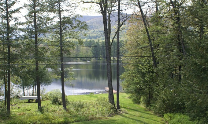 Denmark House | Lake front Home Overlooking Mountain At Shawnee Peak Ski Area