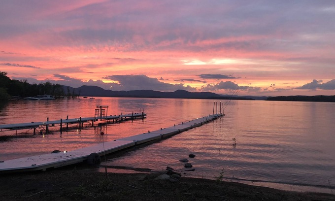 Broadalbin House | Lake Front Home with 100ft of direct beach access