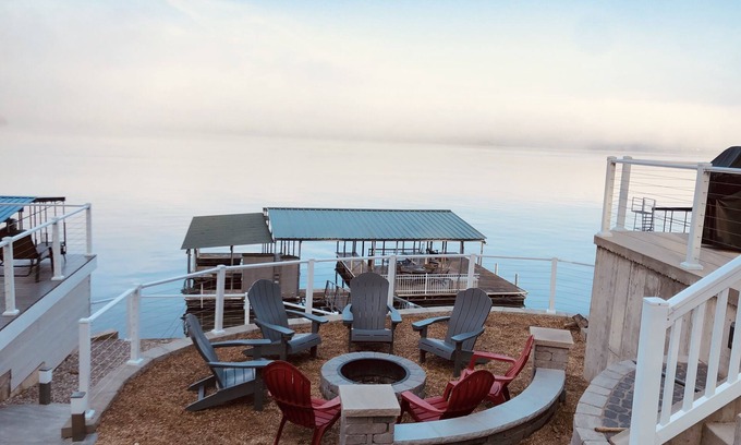 Rocky Mount House | Lake Getaway with Breathtaking Views and Fishing