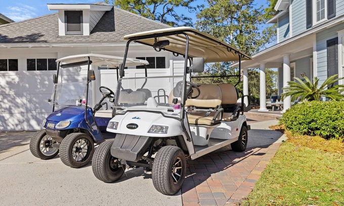 Laurel Grove House | LAKE/GOLF COURSE, screened porch~ Golf Cart~ FREE Activities~ Pool, HotTub