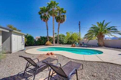 Lake Havasu City House | Lake Havasu City Home with Game Room and Fire Pit!