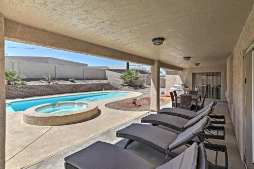 Lake Havasu City House | Lake Havasu Home with Fire Pit and Grill, 3 Mi to Lake