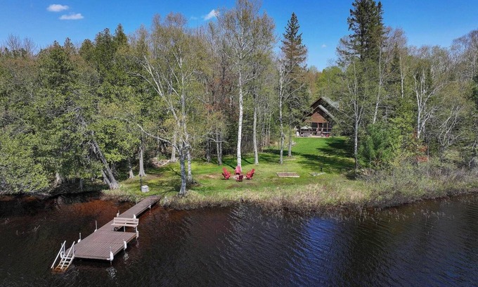 Presque Isle House | Lake Home Perfection! Kayak I Swim I Snowmobile