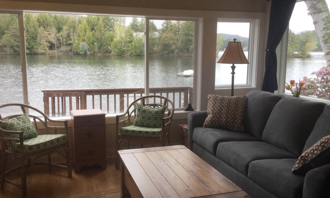 Ludlow Cabin | Lake Rescue Lakeside Cabin near Okemo Mtn