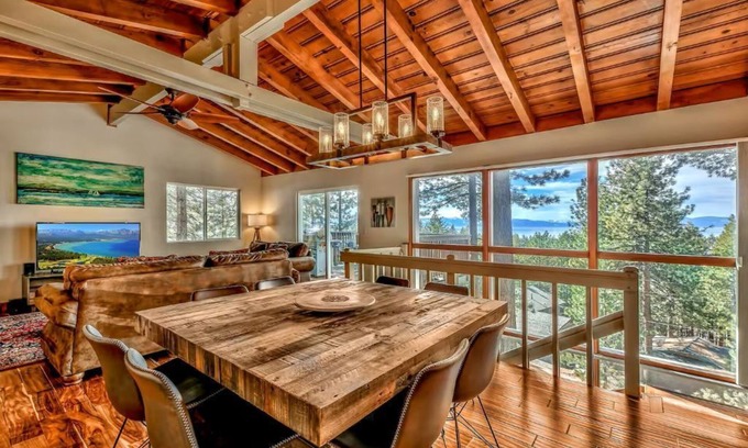 Zephyr Cove House | Lake Tahoe Tree House with Panoramic Views of Lake Tahoe