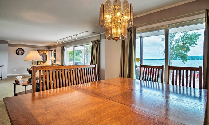 Boyne City House | Lakefront Boyne Home w/Deck, Walk to Downtown!