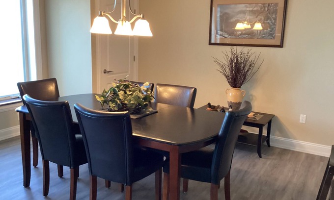Geneva-on-the-Lake Condo | LAKEFRONT CONDO 204 2BR/2 BA SLEEPS 4-private balcony- rent 4 get 5th free -ask!
