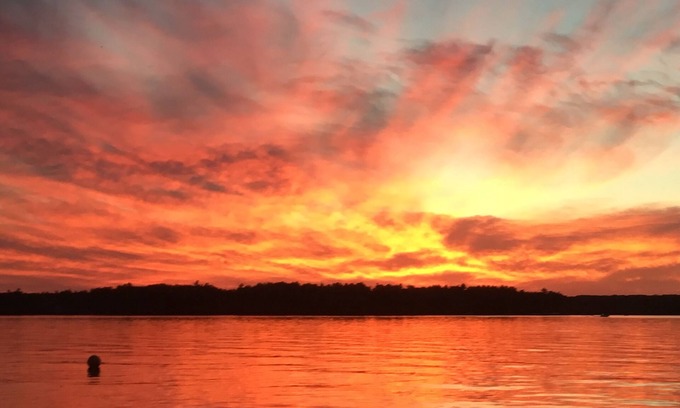 Traverse City House | Lakefront Escape: Spacious 5-Bedroom Home with dock, kayaks, and great views