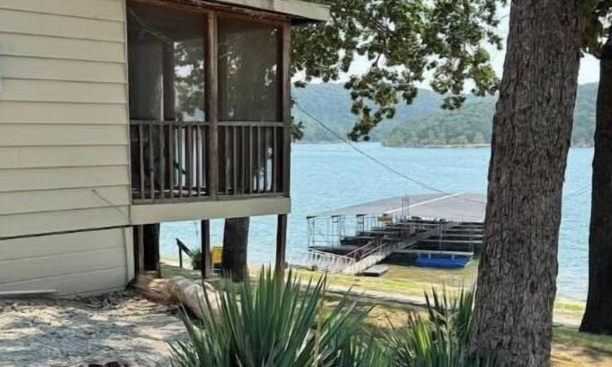 Boulder Point Cabin | Lakefront Hideaway w/Dock + Pool. Pet-Friendly!