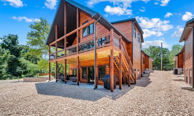 Indian Point House | Lakefront, Hot Tub, Boat Slip & Golf Cart Included