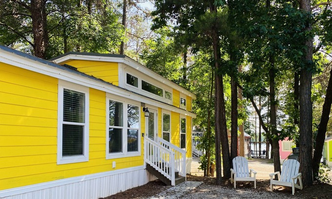 Steele Creek House | Lakefront Property Two Bedroom Cabin #33 at Long Cove Resort by Redawning