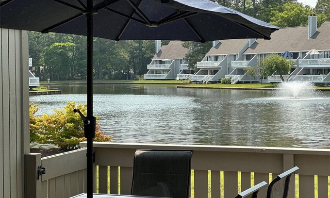 Bethany Beach Condo | Lakefront Sea Colony Villa! Amenity Rich with Private Beach and Shuttle!