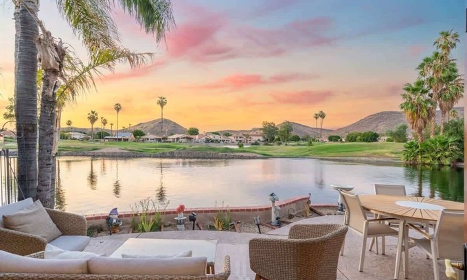 Arrowhead Ranch House | Lakeside home with private patio| Grill | Golf vie